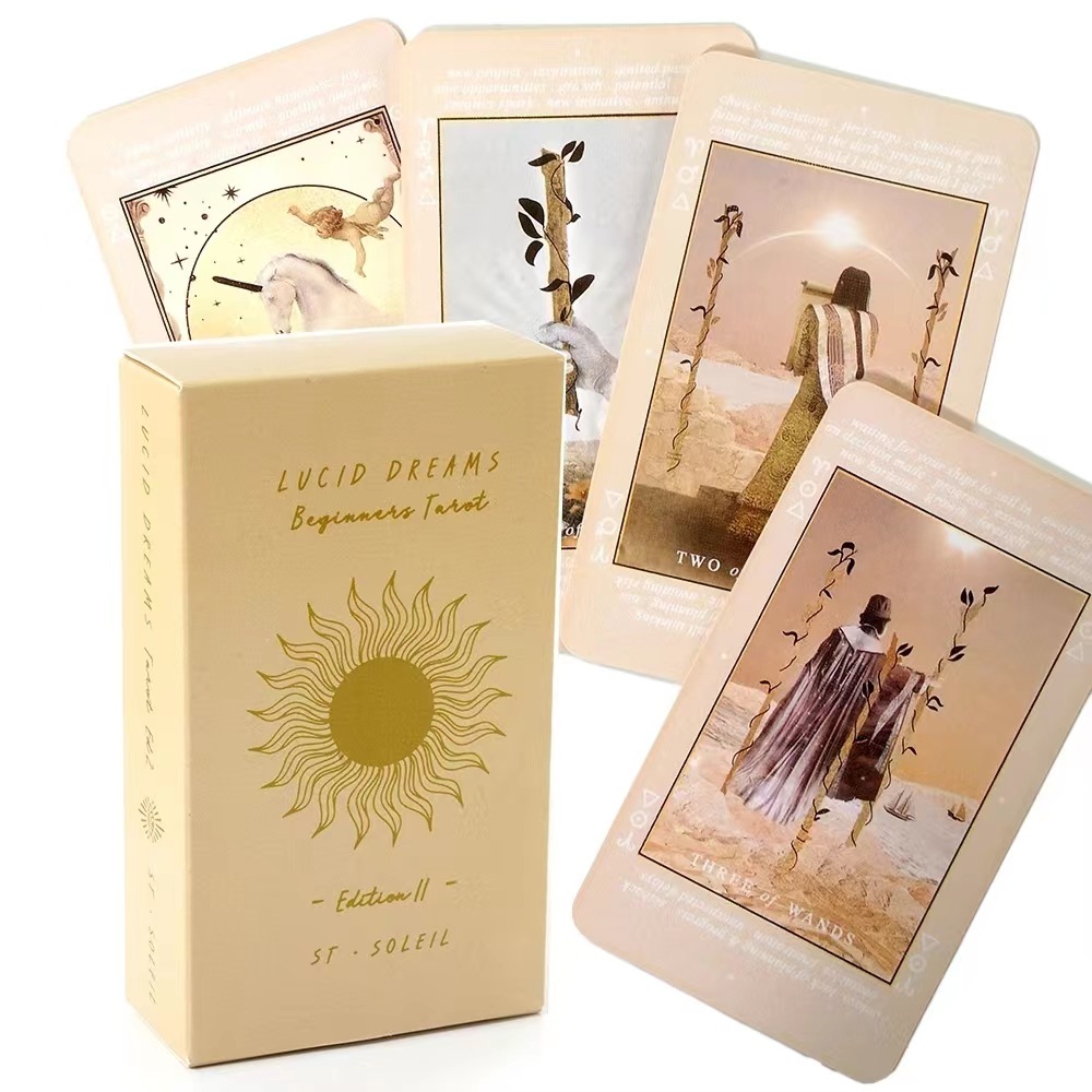 ลูซิดดรีมส์ ไพ่ทาโรต์สำหรับผู้ - Tarot Cards Deck With Guidebook บทวิจารณ์และราคา