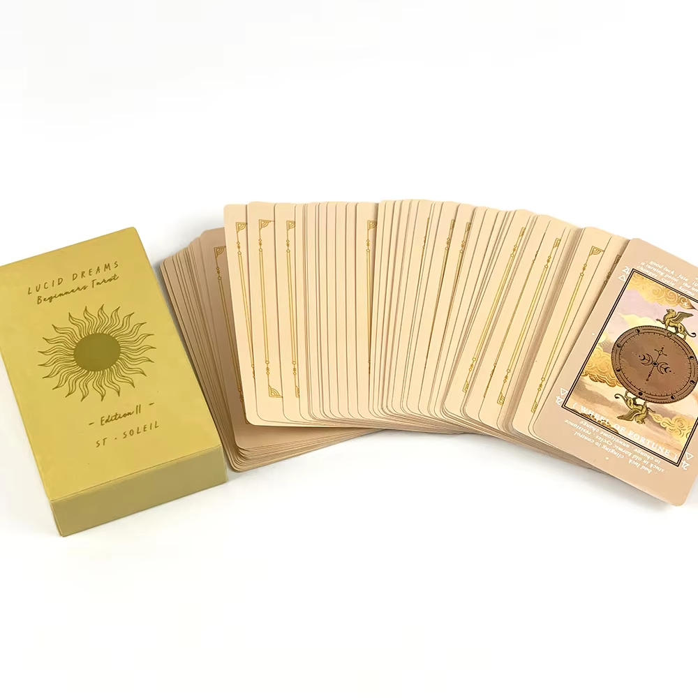 ลูซิดดรีมส์ ไพ่ทาโรต์สำหรับผู้ - Tarot Cards Deck With Guidebook บทวิจารณ์และราคา