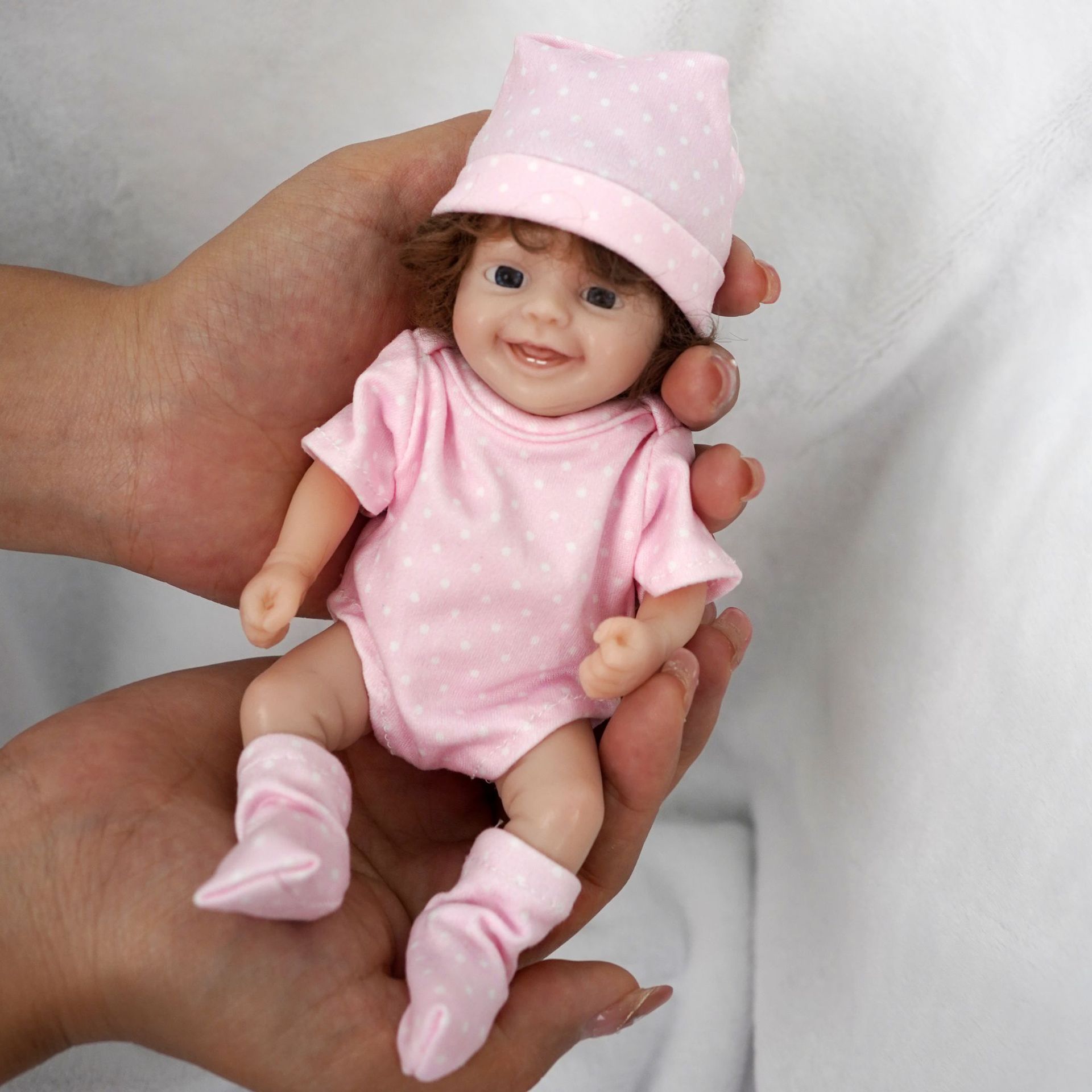 ตุ๊กตา Reborn น่ารักขนาดเล็ก 6 - Reborn Baby Doll Silicone Realistic บทวิจารณ์และราคา