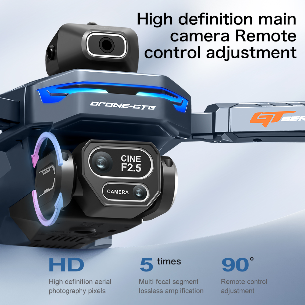 GT8 โดรนบังคับวิทยุ GPS พับได้ - Fpv Brushless Rc Drone 4K บทวิจารณ์และราคา