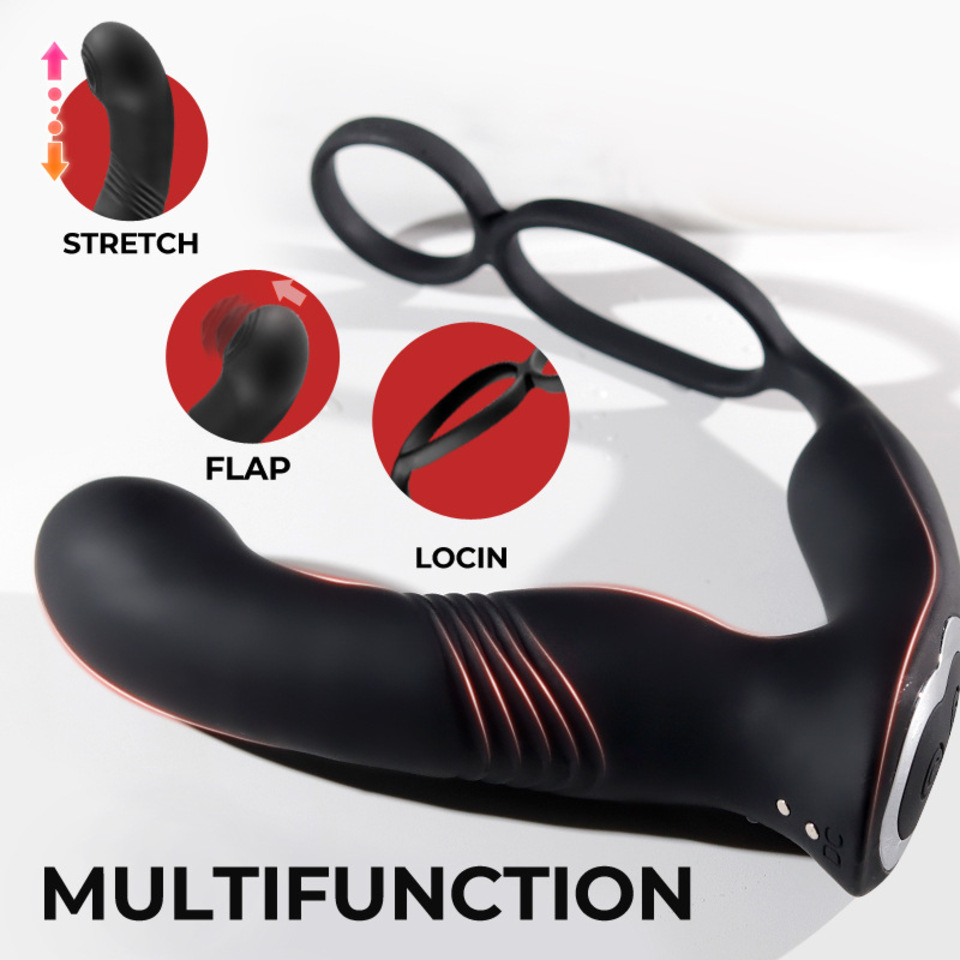 เครื่องนวดต่อมลูกหมากชายแบบยืด - Remote Control Toys บทวิจารณ์และราคา