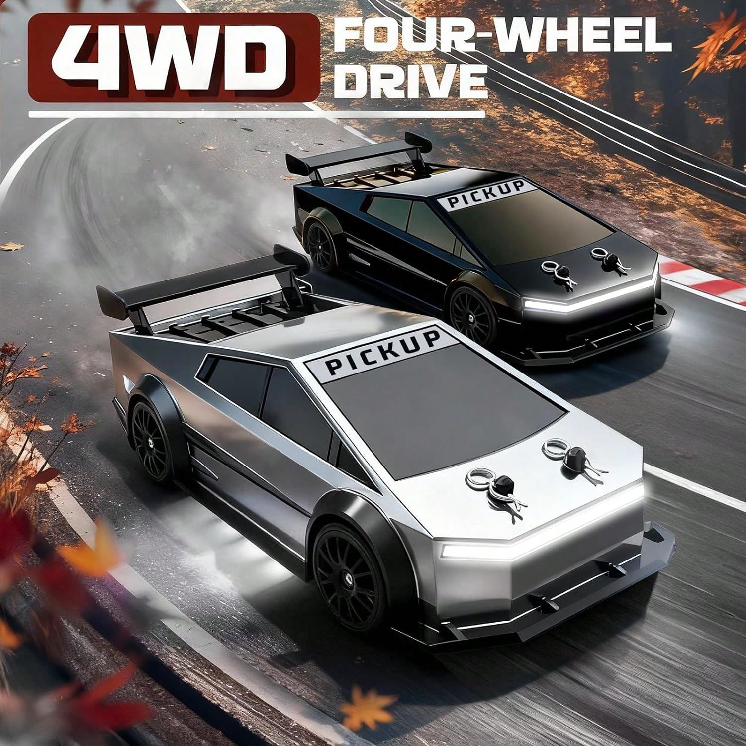 รถบังคับวิทยุแบบขับเคลื่อนสี่ล - Rc Drift Car 1 24 Scale 4Wd บทวิจารณ์และราคา