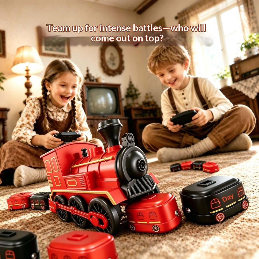 ของเล่นรถไฟแม่เหล็กน้อยน่ารักค - Remote Control Toys บทวิจารณ์และราคา