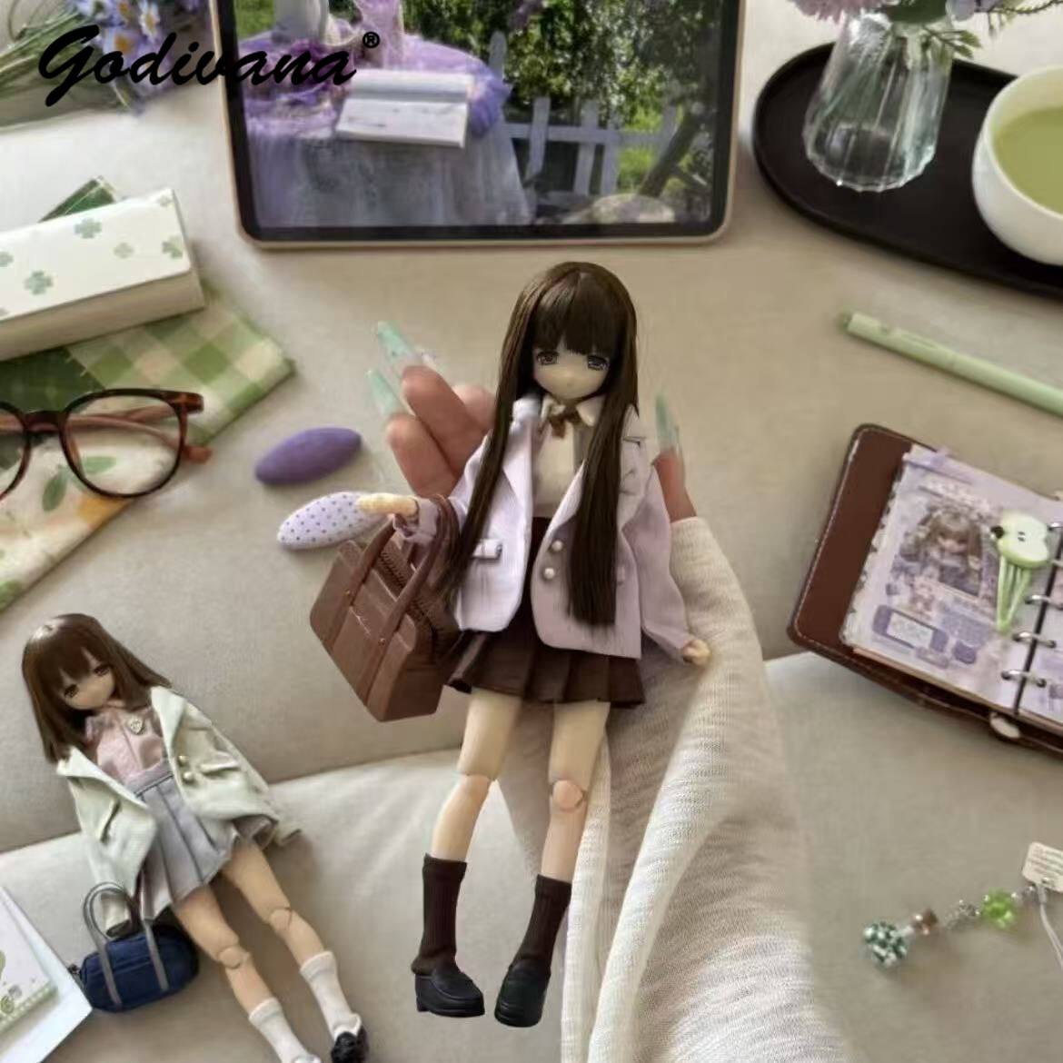 ชุดเสื้อผ้าตุ๊กตา Blythe/OB22/ - Bjd Doll 1 6 Full Set With Clothes บทวิจารณ์และราคา