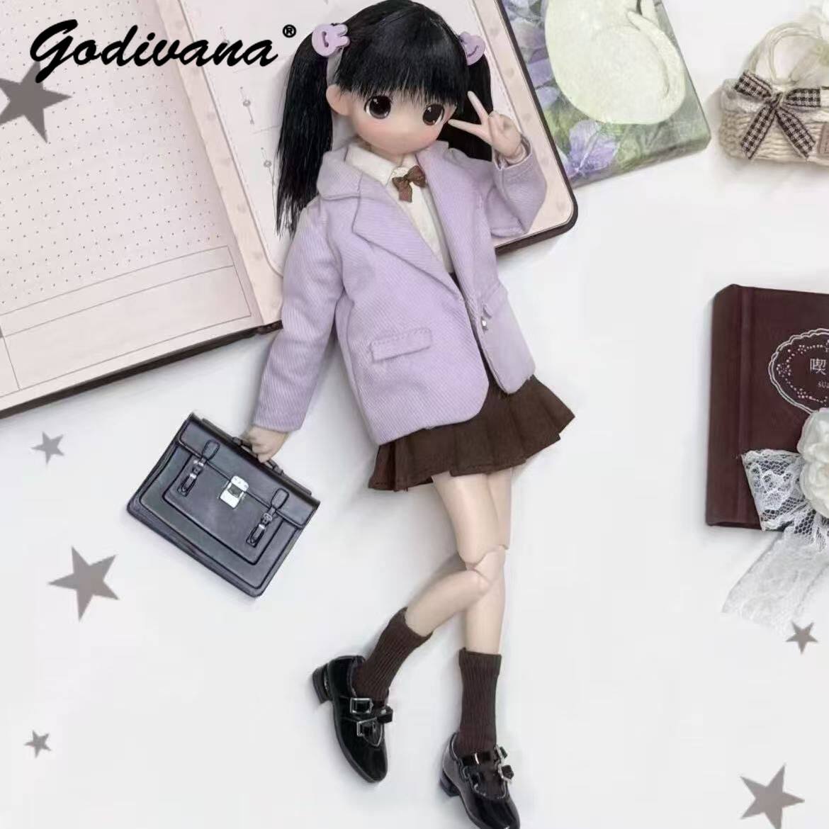 ชุดเสื้อผ้าตุ๊กตา Blythe/OB22/ - Bjd Doll 1 6 Full Set With Clothes บทวิจารณ์และราคา