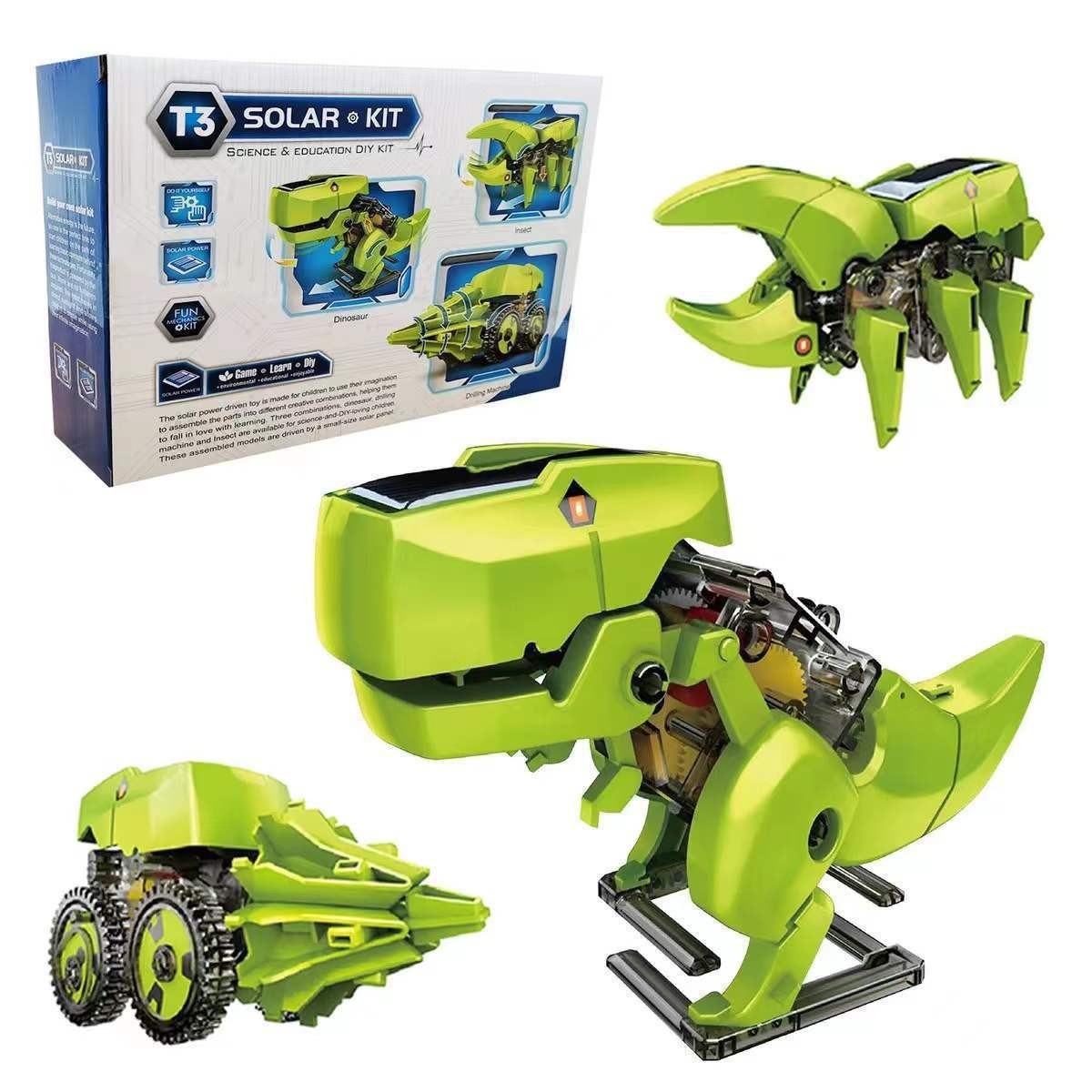 ชุดหุ่นยนต์พลังงานแสงอาทิตย์ D - Stem Solar Robot Kit For Kids บทวิจารณ์และราคา