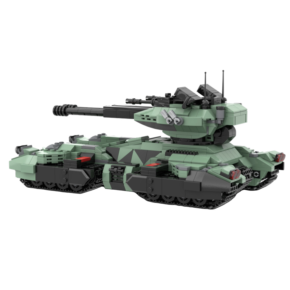 MOC UNSC กริซลี่ แทงค์ บล็อกตั - Lego Compatible Military Tank บทวิจารณ์และราคา