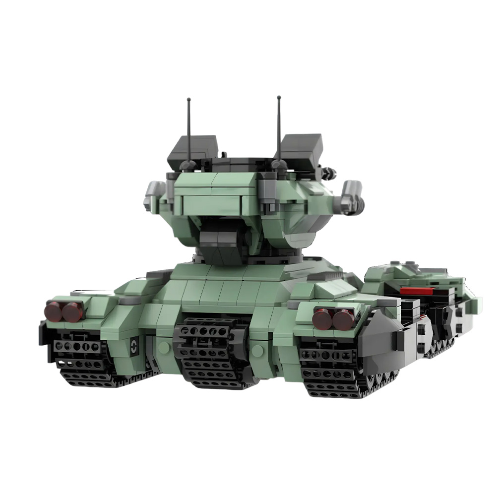 MOC UNSC กริซลี่ แทงค์ บล็อกตั - Lego Compatible Military Tank บทวิจารณ์และราคา