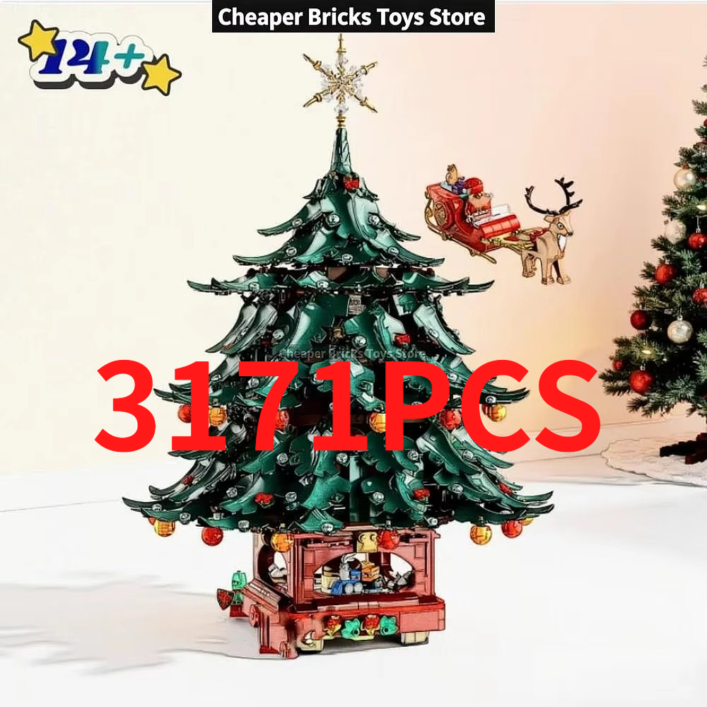 ชุดตัวต่อต้นคริสต์มาสใหม่ 3171 - Building Blocks บทวิจารณ์และราคา