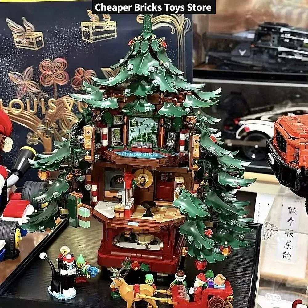 ชุดตัวต่อต้นคริสต์มาสใหม่ 3171 - Building Blocks บทวิจารณ์และราคา