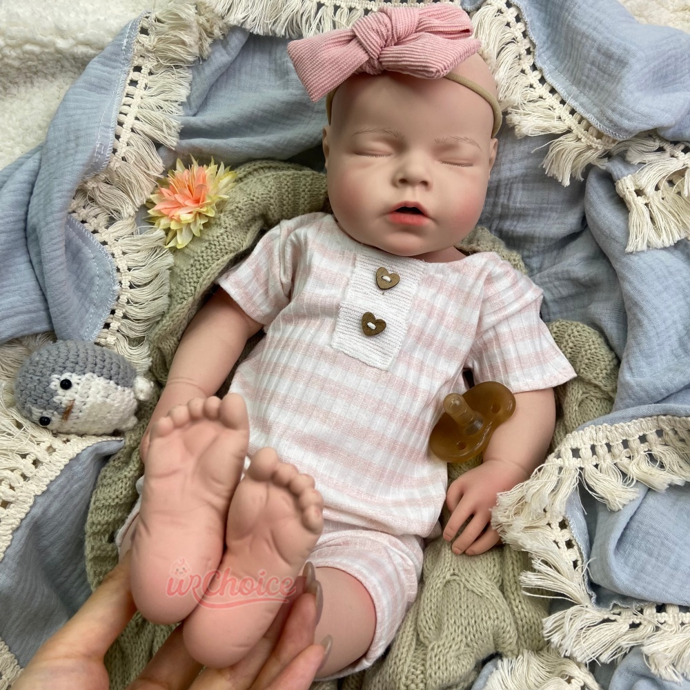ตุ๊กตาเด็กผู้หญิงซิลิโคนรีบอร์ - Reborn Baby Doll Silicone Realistic บทวิจารณ์และราคา