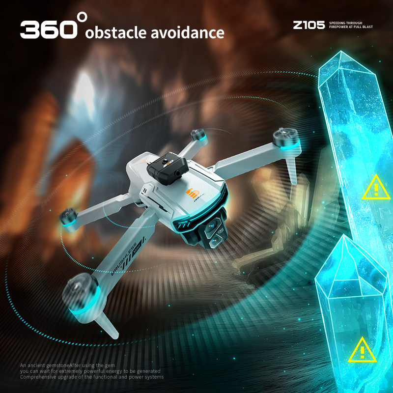 โดรนพับได้ Original Z105 GPS พ - Fpv Brushless Rc Drone 4K บทวิจารณ์และราคา